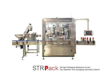 Automatic Double Heads Tracking Capping Machine