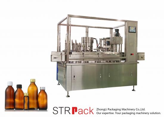 Pharma Syrup Filling & Capping Machine